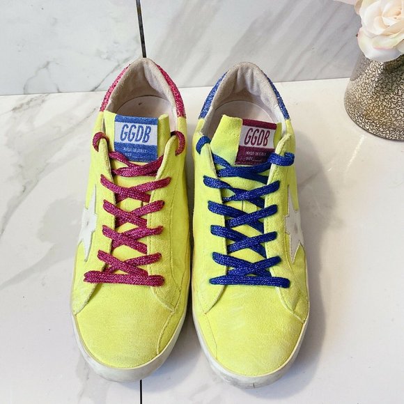 Golden Goose Superstar Mens Contrast Sneakers 40 - Picture 3 of 8